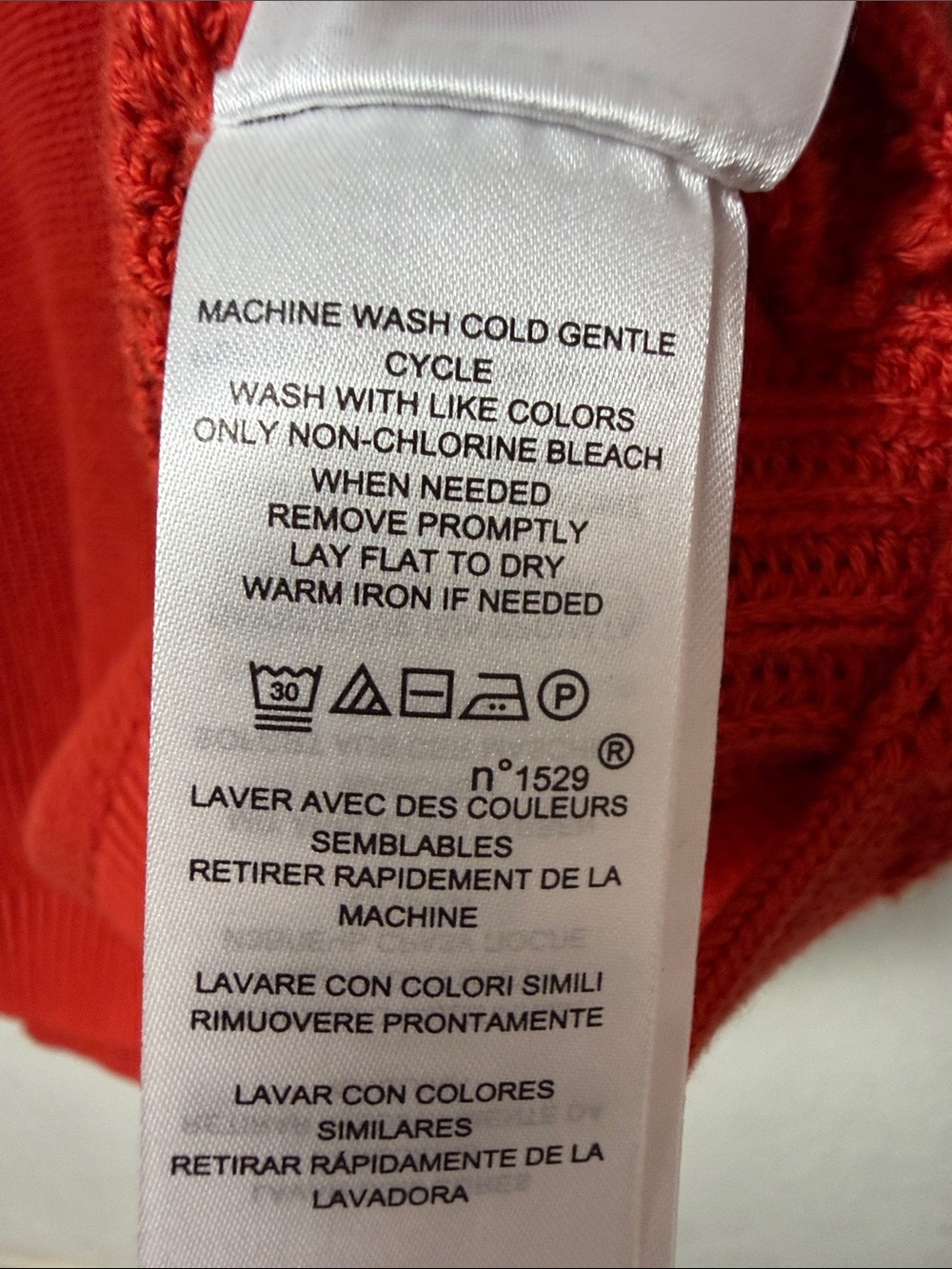 Laren Ralph Lauren Rusty Red Lace Up Sleeve Boatneck Sweater M - Picture 10 of 11
